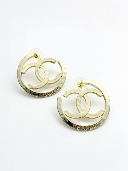 [샤넬] CC 후프 귀걸이 ABB957 (2 COLORS)