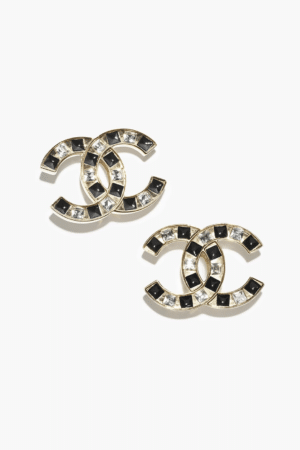 [샤넬] 스터드 귀걸이 ABE807 (2 COLORS)