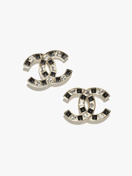 [샤넬] 스터드 귀걸이 ABE807 (2 COLORS)