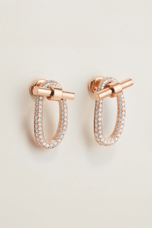 [에르메스] Adage 펜던트 귀걸이 H222507B