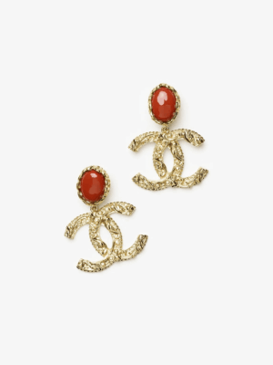 [샤넬] 펜던트 귀걸이 ABE632