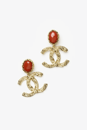 [샤넬] 펜던트 귀걸이 ABE632