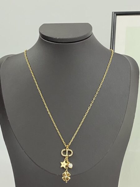 [디올] Petit CD Lucky Charms 목걸이 N3128WOMCY