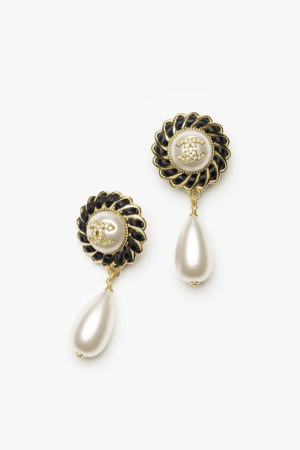 [샤넬] 펜던트 귀걸이 ABE748