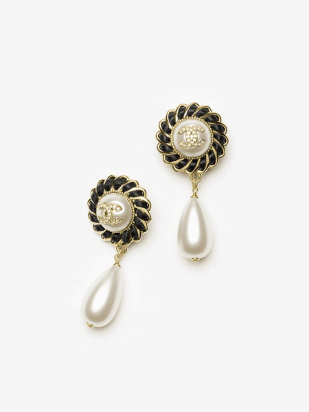 [샤넬] 펜던트 귀걸이 ABE748