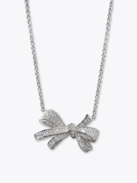 [그라프] 틸다의 보우 다이아몬드 펜던트