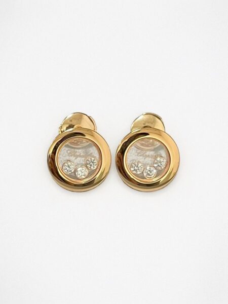 [쇼파드] 해피 다이아몬드 아이코닉 이어링 (2 COLORS)