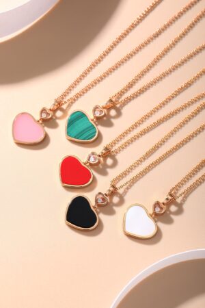 [쇼파드] 해피 하트 펜던트 (5 COLORS)