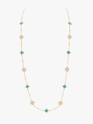 [루이비통] 컬러 블라썸 BB 멀티 패턴 롱 목걸이 (3 COLORS)