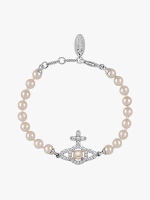 [비비엔 웨스트우드] 올림피아 펄 브레이슬릿 (2 COLORS)