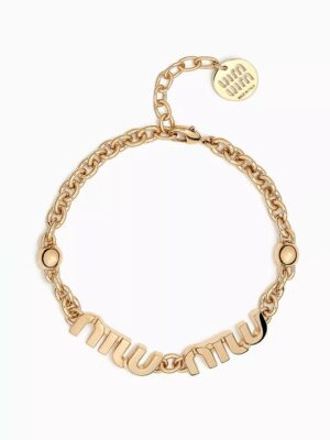 [미우미우] 메탈 브레이슬릿