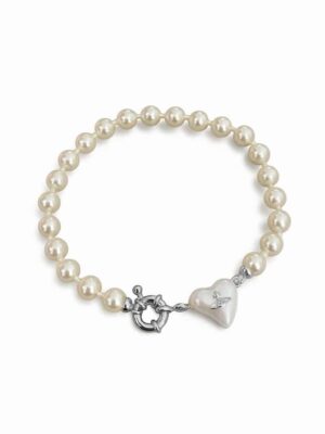 [비비엔 웨스트우드] 오리엣타 펄 브레이슬릿 (2 COLORS)