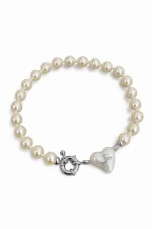 [비비엔 웨스트우드] 오리엣타 펄 브레이슬릿 (2 COLORS)