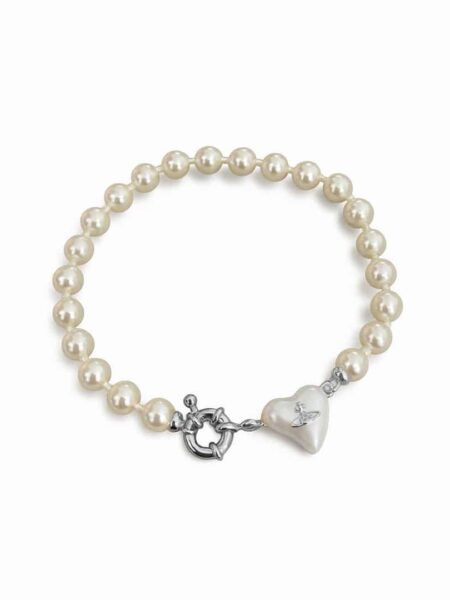 [비비엔 웨스트우드] 오리엣타 펄 브레이슬릿 (2 COLORS)
