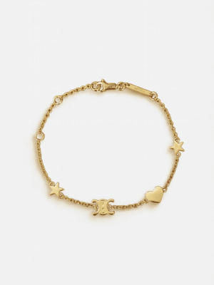 [셀린느] 마이용 트리옹프 멀티 모티프 브레이슬릿