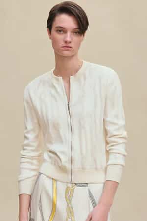 [에르메스] « Palefroi Remix » 모티프 롱 슬리브 가디 H5H2738