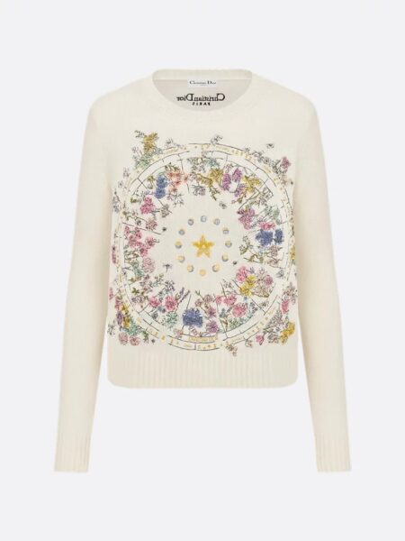 [디올] 자수 스웨터 554S57A0037