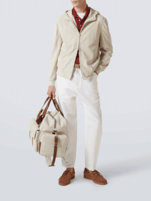 [브루넬로 쿠치넬리] 스웨이드 재킷