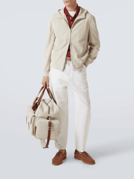 [브루넬로 쿠치넬리] 스웨이드 재킷