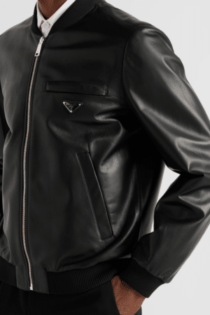 [프라다] 나파 레더 보머 재킷 UPW280