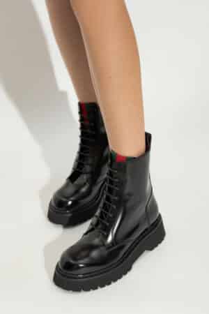 [구찌] 구찌 웹 앵클 부츠 794394