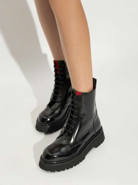 [구찌] 구찌 웹 앵클 부츠 794394