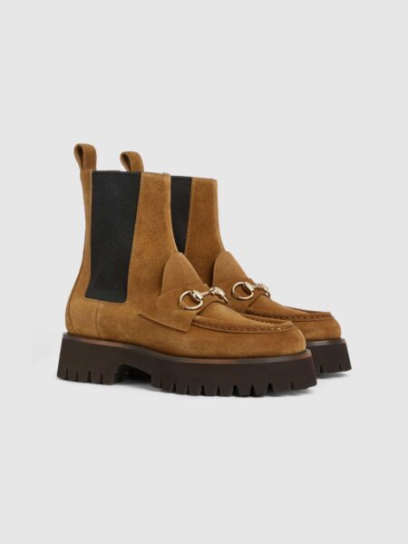 [구찌] 여성용 홀스빗 앵클 부츠 (2 COLORS)