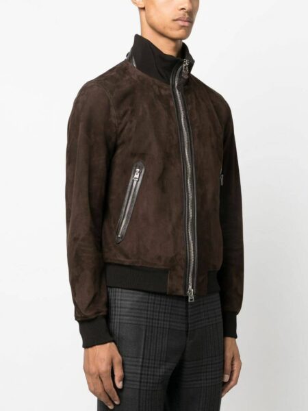 [톰포드] 스웨이드 봄버 재킷