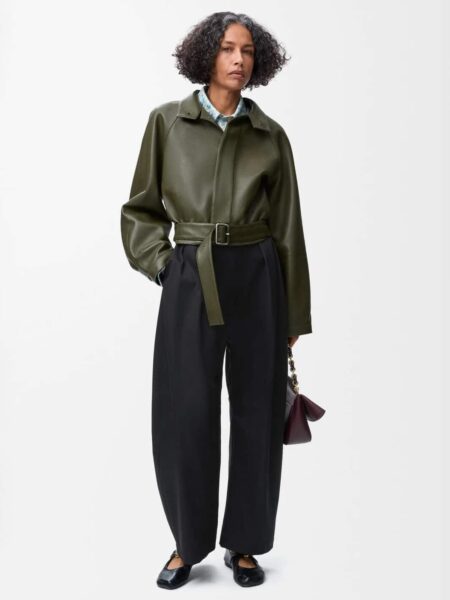 [로에베] 쇼트 트렌치 S359Y34L69