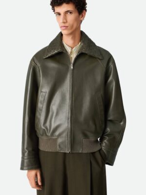 [보테가베네타] 레더 블루종