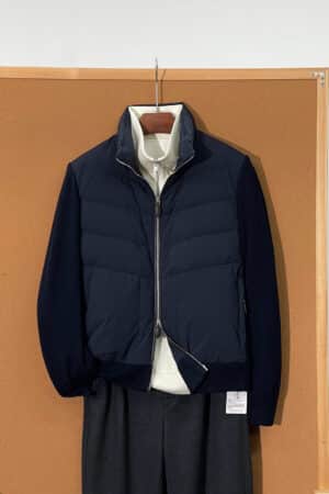 [벨루티] 투 소재 퍼프 자켓 (2 COLORS)