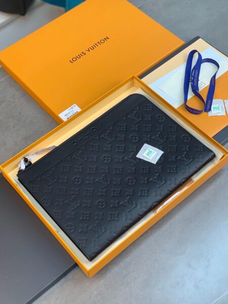 [루이비통] 포쉐트 주르 모노그램 섀도우 클러치