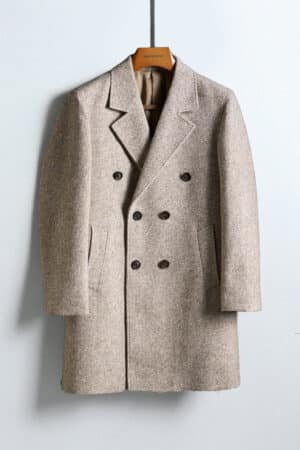 [브리오니] 더블 브레스티드 코트 (2 COLORS)