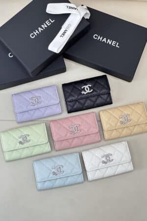 [샤넬] 플랩 카드지갑 AP4812 (7 Colors)