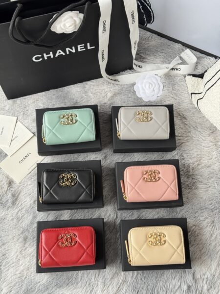 [샤넬] 지퍼 동전 카드지갑 AP0949 (6 Colors)