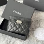 7-은장/블랙 그레인드 카프스킨