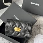 5-금장/블랙 그레인드 카프스킨