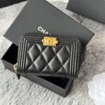 2-금장/블랙 램스킨