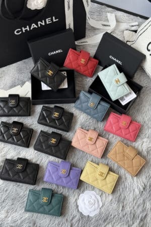 [샤넬] 클래식 아코디언 카드지갑 AP0342 (15 Colors)