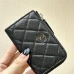 9-금장/블랙 그레인드 카프스킨