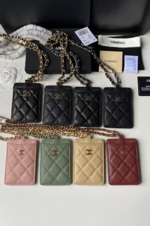 [샤넬] 체인달린 카드홀더 A81110 (8 Colors)