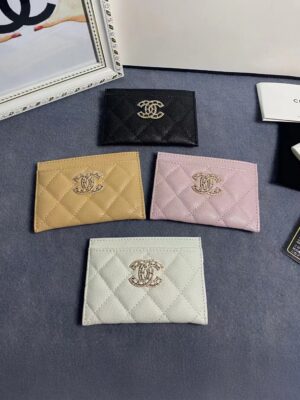 [샤넬] 큐빅 캐비어 카드지갑 AP2737 (4 Colors)