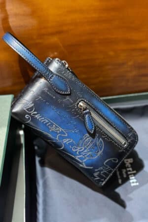 [벨루티] TIRIWA 멀티기능 가죽 클러치백