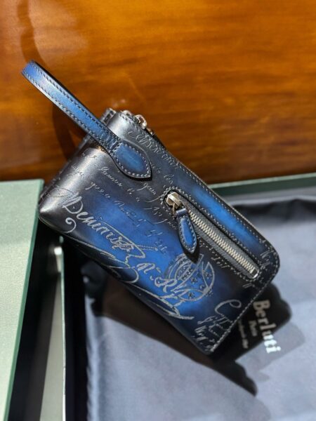 [벨루티] TIRIWA 멀티기능 가죽 클러치백