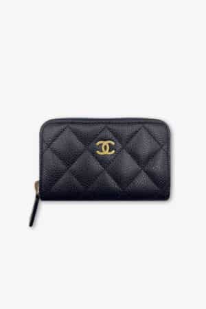 [샤넬] 클래식 지퍼 동전 카드지갑 캐비어 AP69271 (2 Colors)