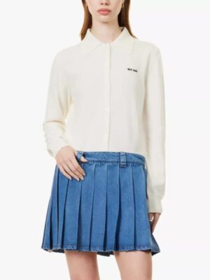 [미우미우] 캐시미어 니트 가디건 (3 COLORS)