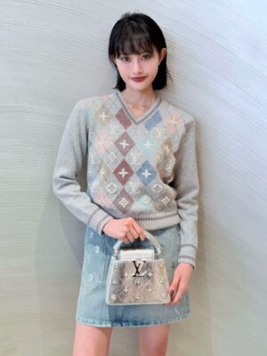 [루이비통] 3D 시그니처 아가일 풀오버 1AIQE3