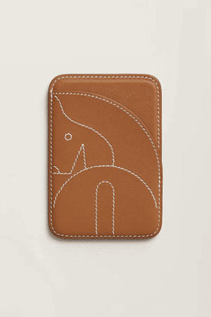 [에르메스] 맥세이프 카드 홀더 Swift – Gold