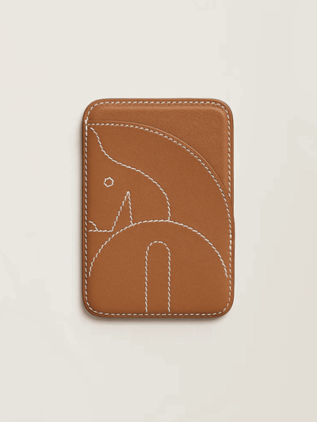 [에르메스] 맥세이프 카드 홀더 Swift – Gold