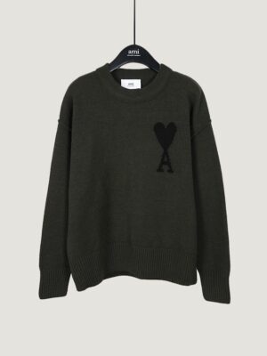 [아미] Ami De Coeur 크루넥 스웨터